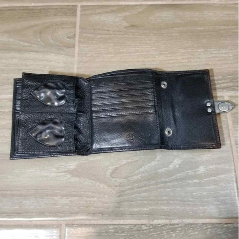Brighton vintage black and brown leather‎ wallet